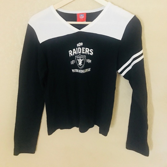 NFL For Her Tops - nfl raiders cropped sweater